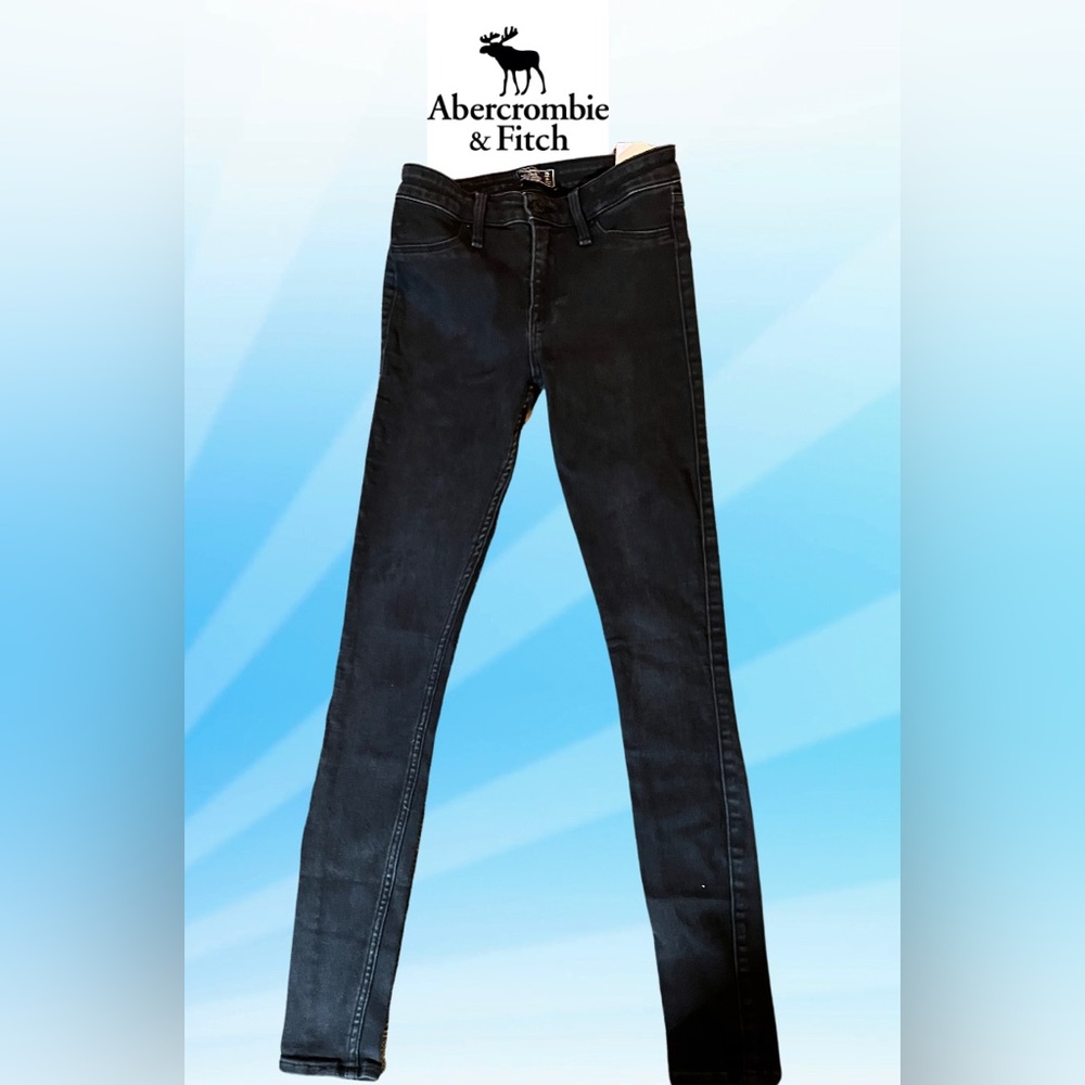 Abercrombie and Fitch black jean leggings